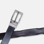 Load image into Gallery viewer, GREY PLAIN BUCKLE HAMMERED GREY BELT