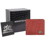 Load image into Gallery viewer, CROCO HORIZONTAL WALLET TAN
