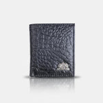 Load image into Gallery viewer, CROCO VERTICAL WALLET GREY