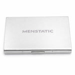 Load image into Gallery viewer, SILVER PUSH BUTTON METAL CARD HOLDER