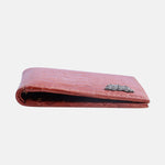 Load image into Gallery viewer, CROCO HORIZONTAL WALLET TAN