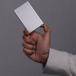 Load image into Gallery viewer, SILVER SLIDER METAL CARD HOLDER
