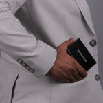 Load image into Gallery viewer, BLACK PUSH BUTTON METAL CARD HOLDER
