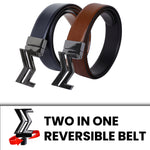 Load image into Gallery viewer, BLACK LOGO BUCKLE BLUE &amp; LIGHT BROWN BELT

