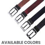 Load image into Gallery viewer, BLACK PLAIN BUCKLE HAMMERED WINE BELT
