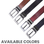 Load image into Gallery viewer, GREY PLAIN BUCKLE HAMMERED TAN BELT
