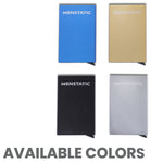 Load image into Gallery viewer, BLACK SLIDER METAL CARD HOLDER
