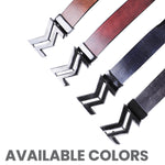 Load image into Gallery viewer, BLACK LOGO BUCKLE HAMMERED TAN BELT
