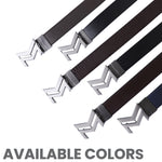 Load image into Gallery viewer, GREY LOGO BUCKLE LIGHT BROWN &amp; BLACK BELT
