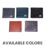 Load image into Gallery viewer, CROCO HORIZONTAL WALLET TEAL
