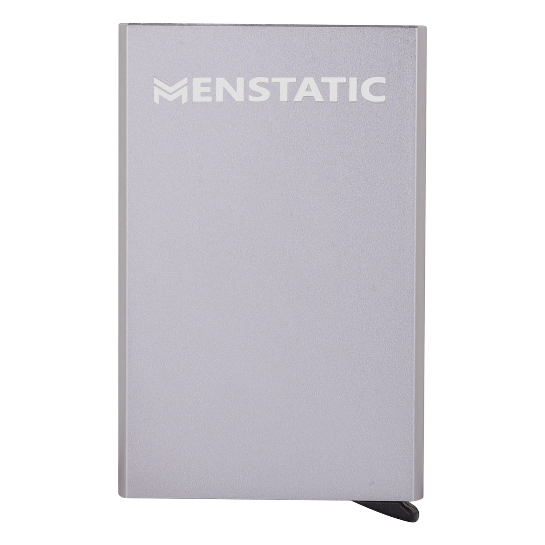 SILVER SLIDER METAL CARD HOLDER